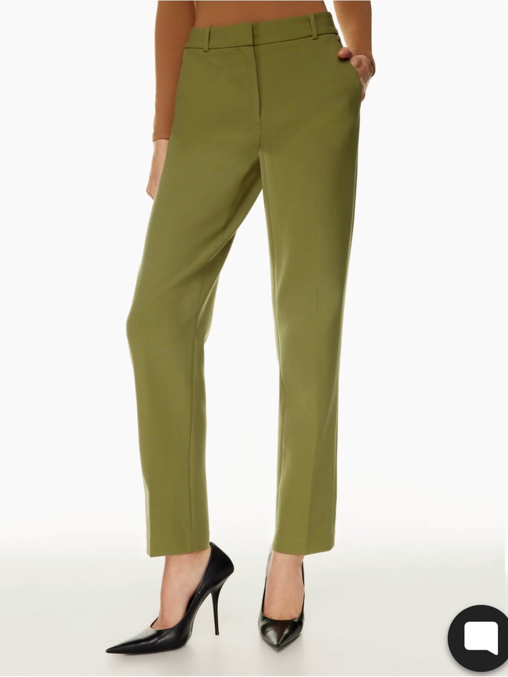 Aritzia Babaton Command Pant – Fenn Green – US 4 – NWT